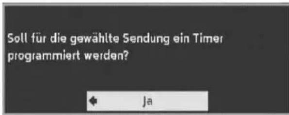 TechnoTrend TT ScartTV S102 - Sendung in Timer-Liste hinzufügen - 1