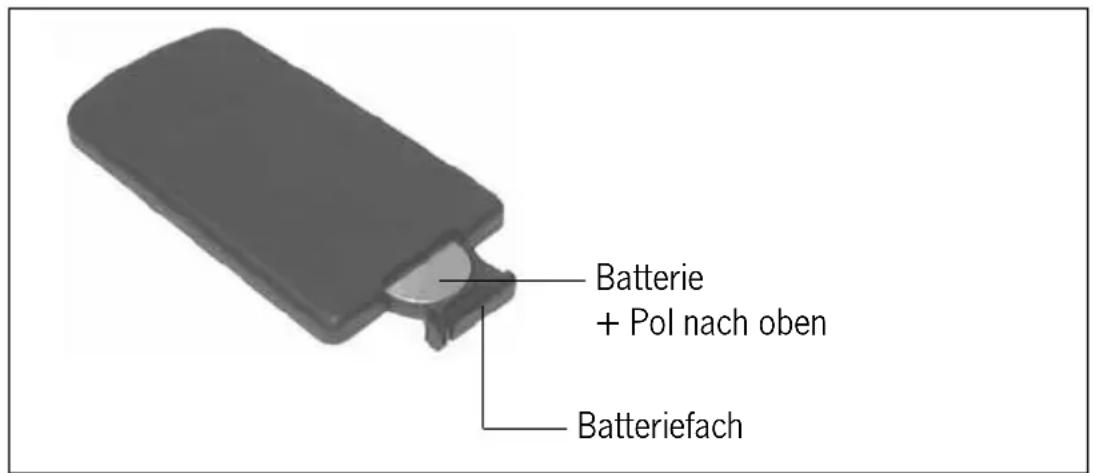 TechnoTrend TT ScartTV S102 - ●Batterie in Fernbedienung einlegen - 1