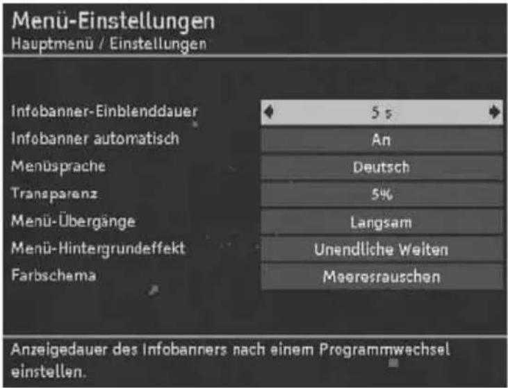 TechnoTrend TT ScartTV S102 - Menü-Einstellungen - 1