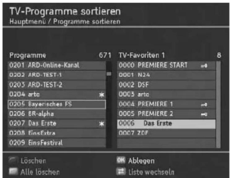 TechnoTrend TT ScartTV S102 - Programme verschieben - 1