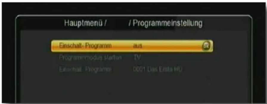 Techion HDS 1 - Programmeinstellung - 1