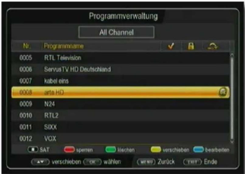 Techion HDS 1 - Programmverwaltung - 1