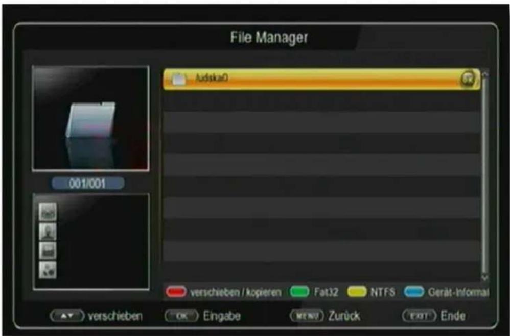 Techion HDS 1 - File Manager - 1