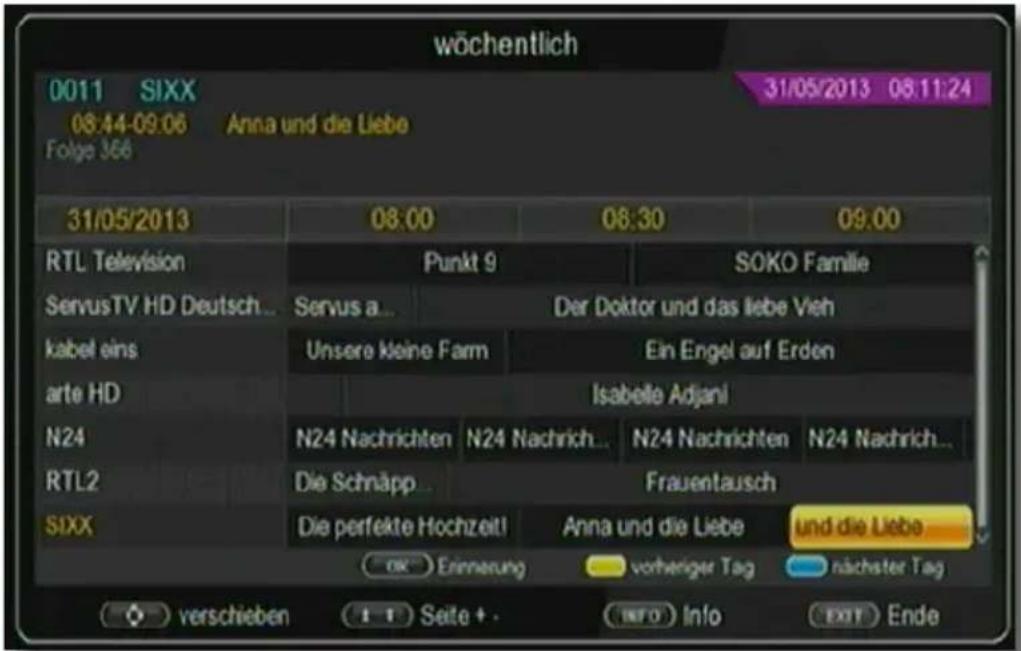 Techion HDS 1 - Elektronische Programminfo EPG - 1