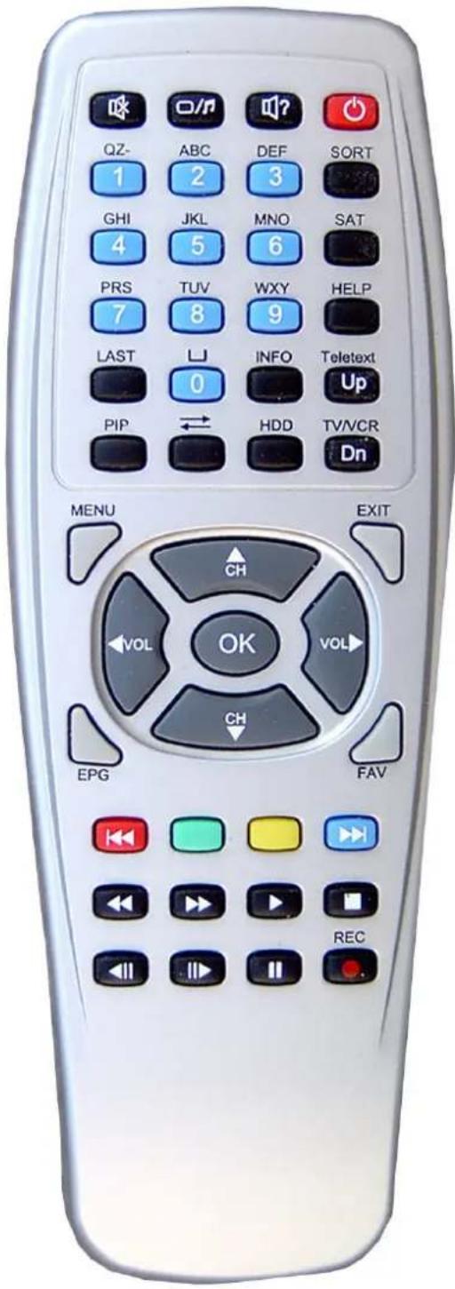 Palcom PVR-6500 Twin - Fernbedienung - 4