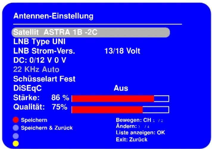 Palcom DSL-380 - Antennen-Einstellung - 1