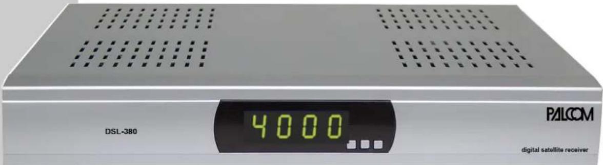 Palcom DSL-380 - Bedienungsanleitung Digitaler Satellitenreceiver - 1