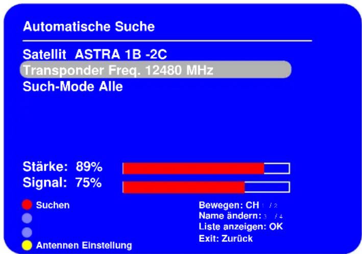 Palcom DSL-380 - Automatische Suche - 1