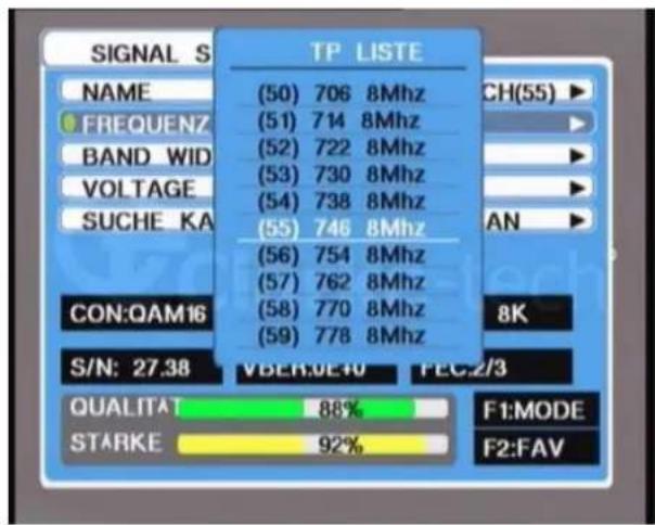 Clarke-tech SFP Combo 2012 - DVB-T Signalsuche - 4