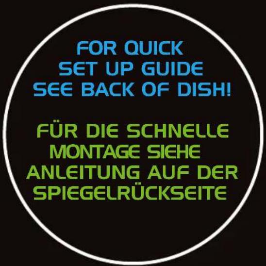 Maxview Precision MXL012-55TWIN - SET UP GUIDE AUFBAUANLEITUNG - 4
