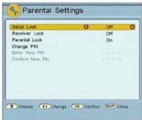 Maxview Omnisat Dome MXL002 - PARENTAL SETTINGS - 2