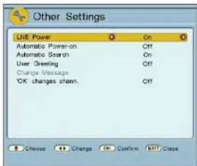 Maxview Omnisat Dome MXL002 - SERVICE MENU - 1