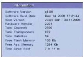 Maxview Omnisat Dome MXL002 - SERVICE MENU - 3