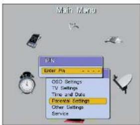 Maxview Omnisat Dome MXL002 - PARENTAL SETTINGS - 1