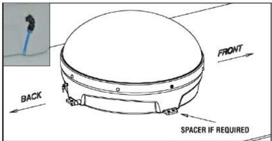 Maxview Omnisat Dome MXL002 - INSTALLATION ON THE VEHICLE - 1