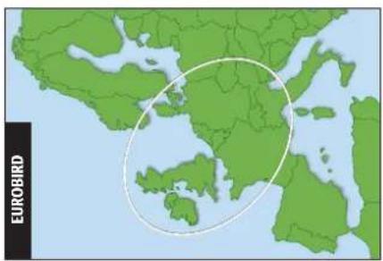 Maxview Omnisat B2554 - SATELLITE FOOTPRINT INFORMATION - 11
