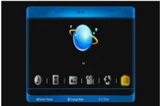 SAB Unix F plus Solo - Menu "file list" - 1