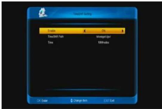 SAB Unix F plus Solo - TimeShift Setting - 1