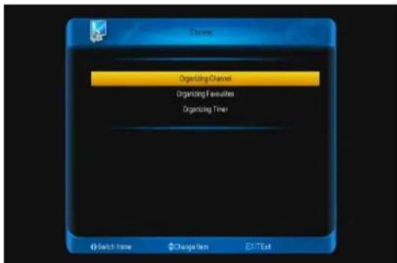 SAB Unix F plus Solo - Menu "Channel" - 2