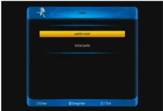 SAB Unix F plus Solo - Menu "Installation" - 1