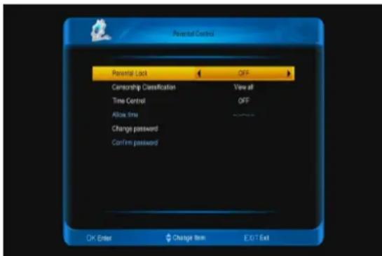SAB Unix F plus Solo - Parental Control - 1