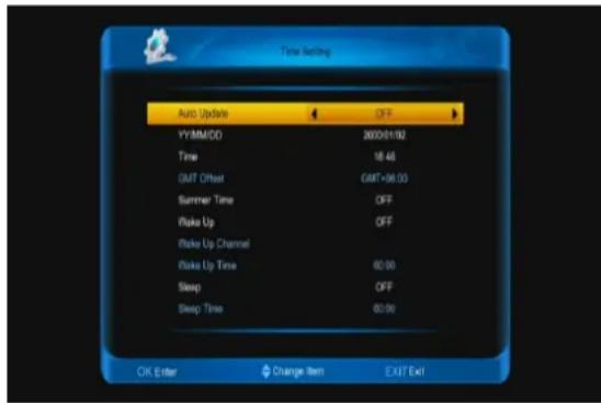 SAB Unix F plus Solo - Time setting - 1