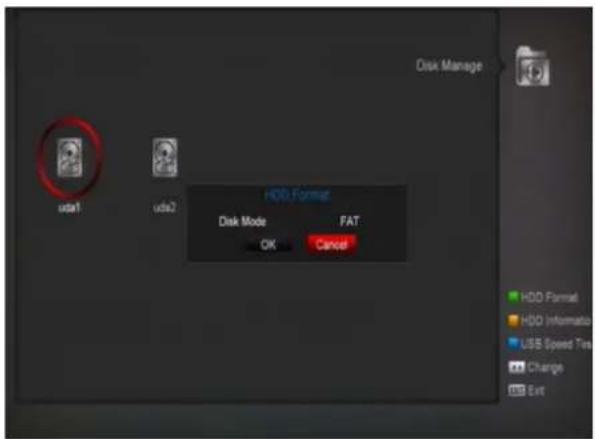 SAB Titan III Hd Combo - Festplatte verwalten - 2