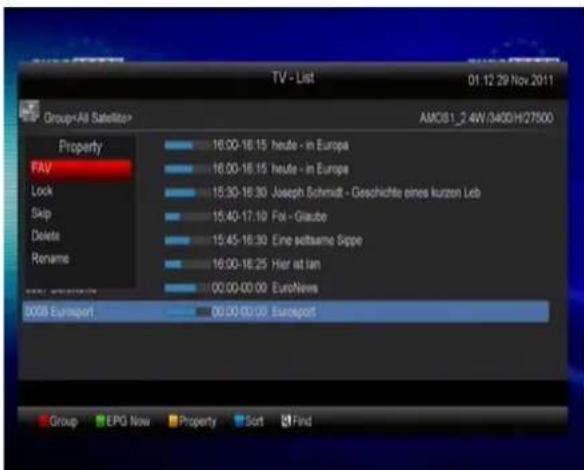 SAB Titan III Hd Combo - Channel List - 4
