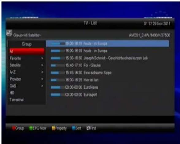 SAB Titan III Hd Combo - Channel List - 2