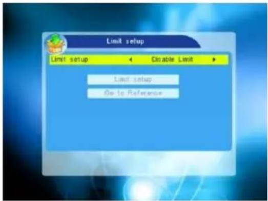 SAB 2500 - Motor Setting: Press OK key to the Motor Setting window. - 2
