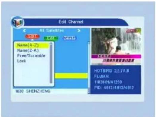 SAB 2500 - i. Sort (red colour key) - 2