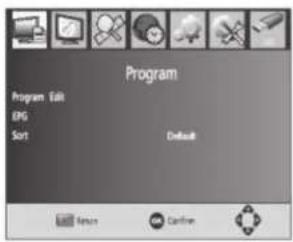 Maximum XO-25 S - Favoriten Programme wählen - 1