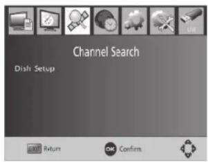 Maximum XO-25 S - Satelliteneinstellungen - 1