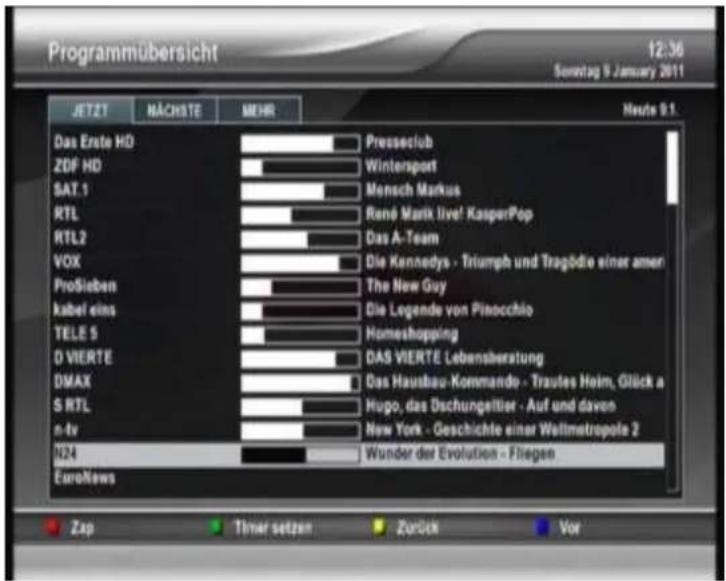 Clarke-tech ET 9000 - Multi-Sender EPG - 1