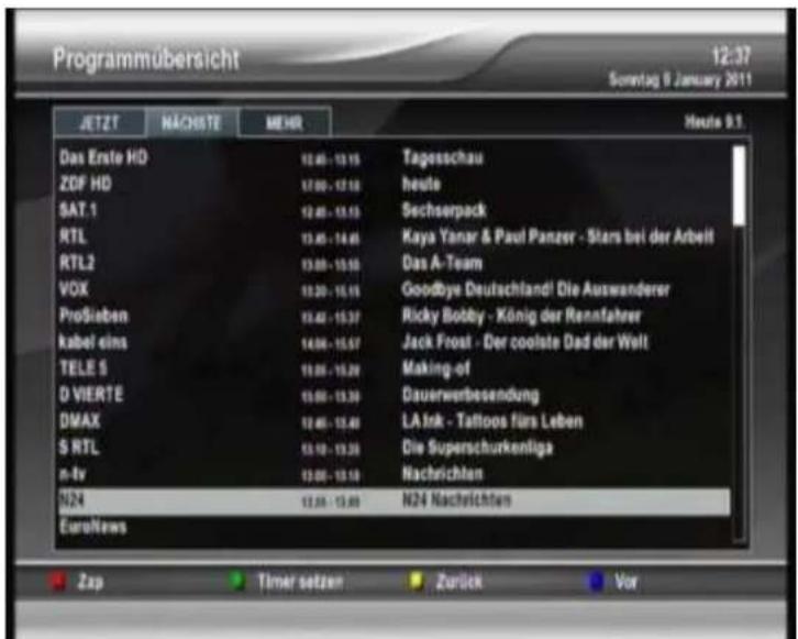 Clarke-tech ET 9000 - Multi-Sender EPG - 2