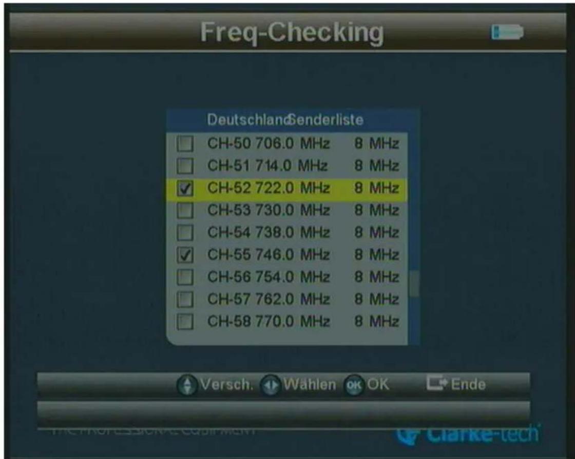 Clarke-tech CT IT-EU 09 Combo - Freq-Checking (DVB-T) - 2
