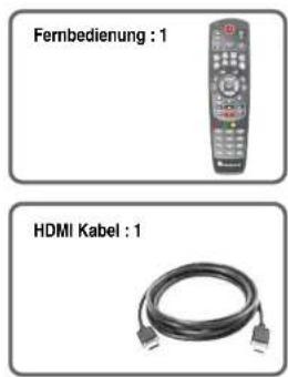 Clarke-tech 5100 HD Plus Combo - Lieferumfang - 2