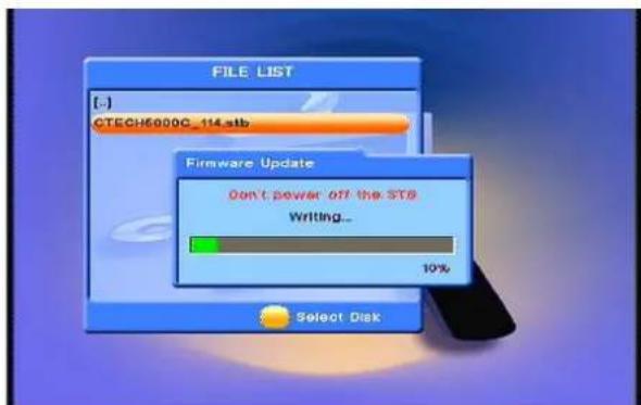 Clarke-tech 5000HD - Datenübertragung von USB zum Receiver - 2