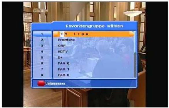 Clarke-tech 5000HD - 2) Programme editieren - 1