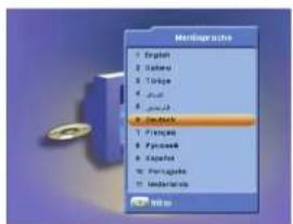 Clarke-tech 1500 Plus - Menü Sprache einstellen - 1
