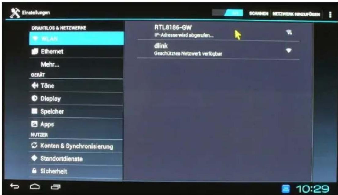 Comag Smart TV HD Android - Netzwerkverbindung per Ethernet-Kabel: - 17