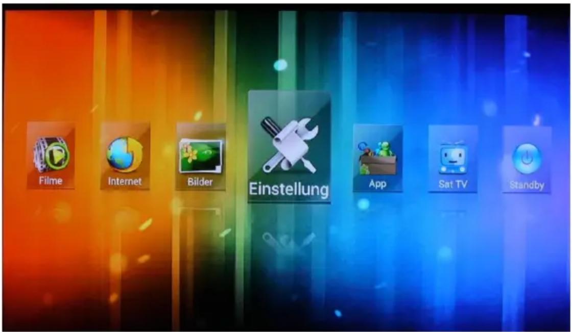 Comag Smart TV HD Android - Android-Menü - 1