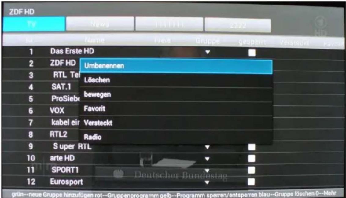 Comag Smart TV HD Android - Weitere Befehle - 1