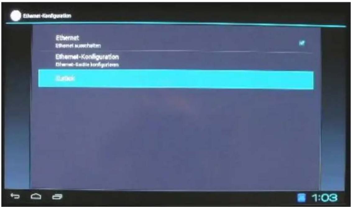 Comag Smart TV HD Android - Netzwerkverbindung per Ethernet-Kabel: - 6