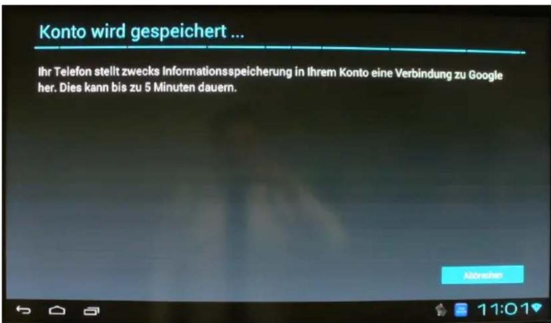 Comag Smart TV HD Android - Google-Konto einrichten/Receiver bei Google anmelden (Gmail) - 15