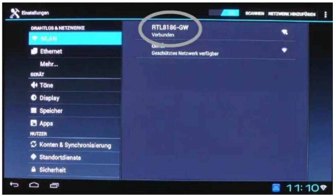 Comag Smart TV HD Android - Netzwerkverbindung per Ethernet-Kabel: - 18