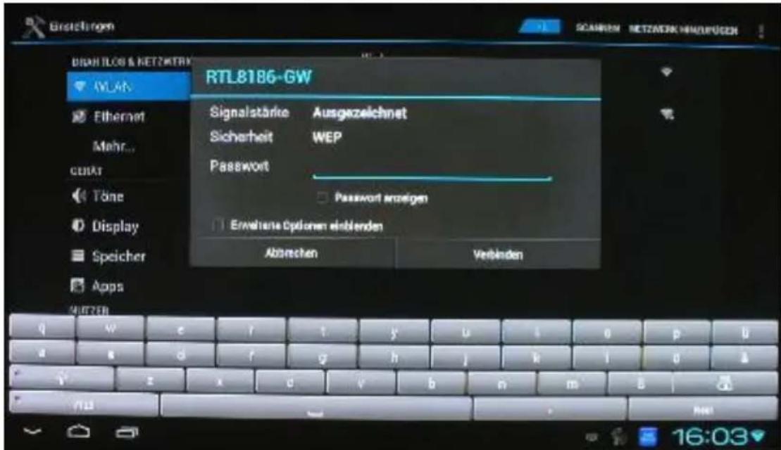 Comag Smart TV HD Android - Netzwerkverbindung per Ethernet-Kabel: - 15