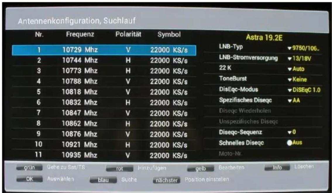 Comag Smart TV HD Android - - Suchlauf, Antennenkonfiguration - 5