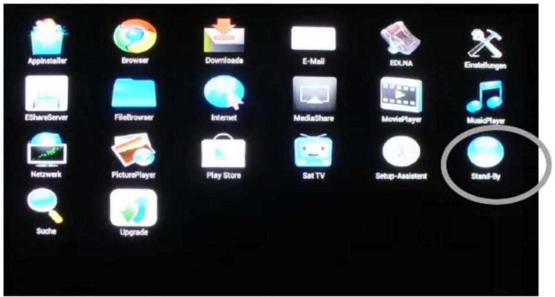 Comag Smart TV HD Android - Automatische Abschaltung - 1