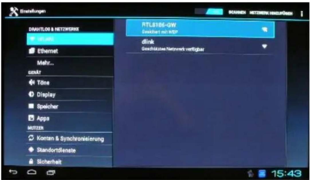 Comag Smart TV HD Android - Kabellose Verbindung (WiFi, WLAN) - 2
